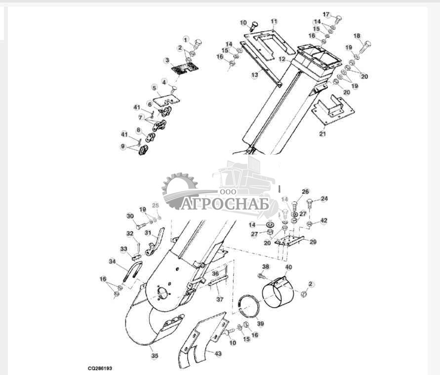 Элеватор чистого зерна 